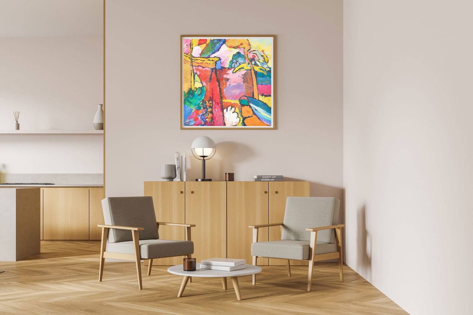 Top Kandinsky Posters to Add Structure to Minimalist Decor