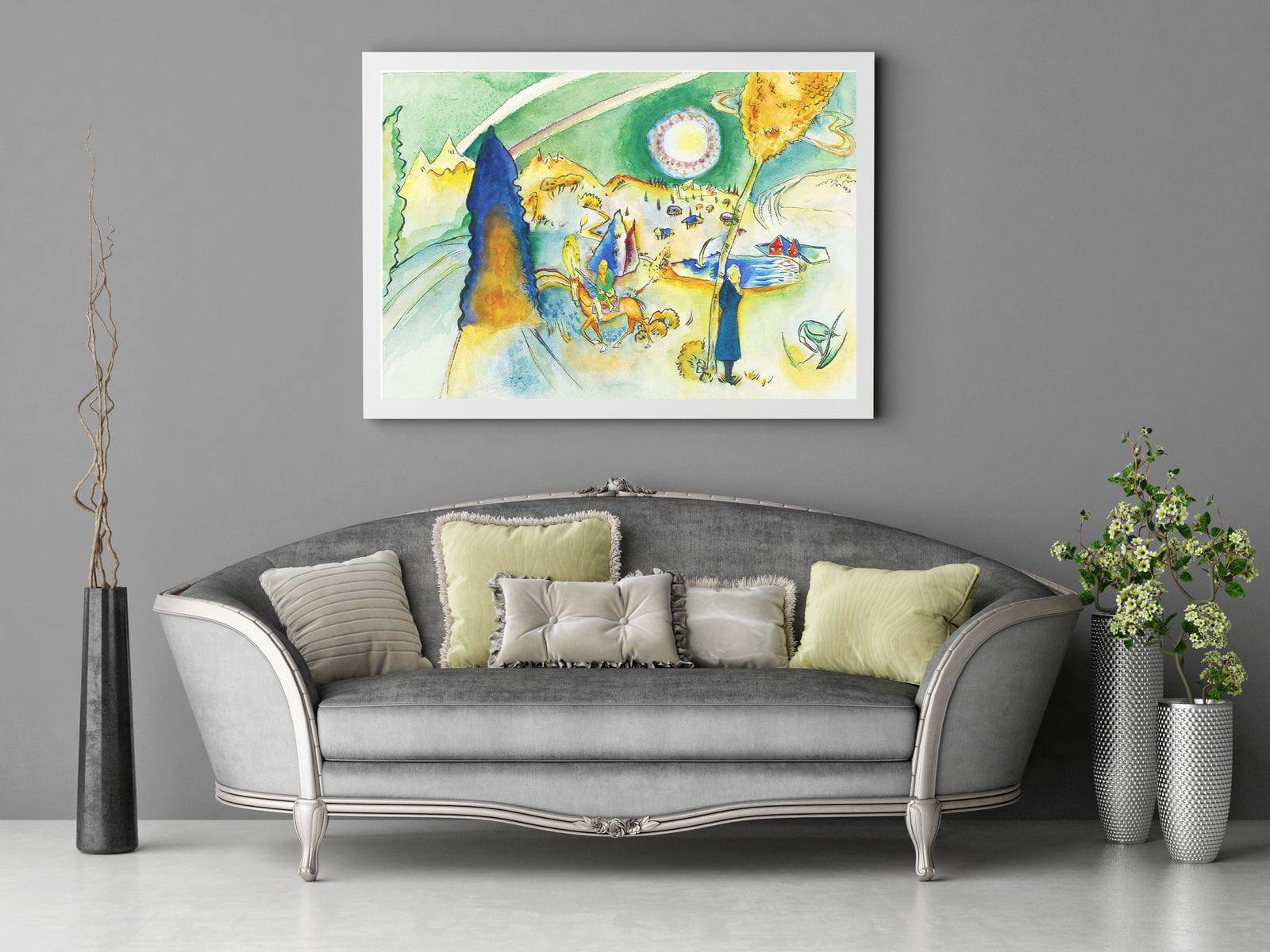 The Harmony of Shape and Sound: Kandinsky Wall Art Explained