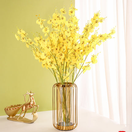 Dining Table Wrought Iron Vase Model Room Decoration Ornaments
