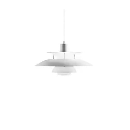 Modern Umbrella Simple Led Pendant Lights White