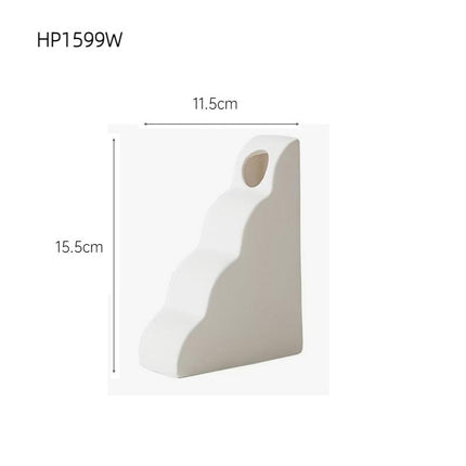 Plain Vase Ceramic Ornaments HP1599W