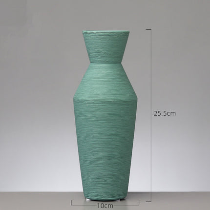 European ins small ceramic vase Green