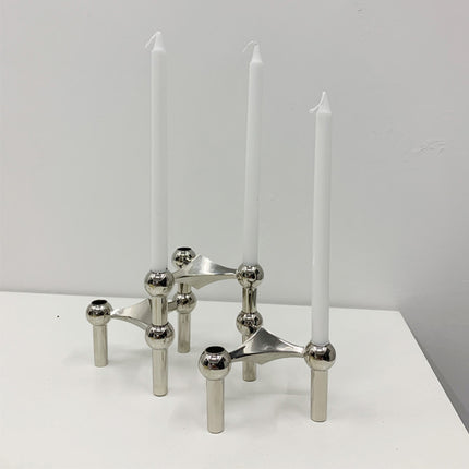 Molecular Net Red Minimalist Indifferent Candle Holder
