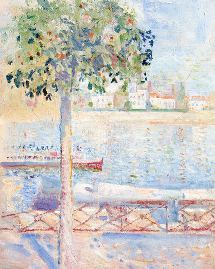Edvard Munch - The Seine At Saint-Cloud
