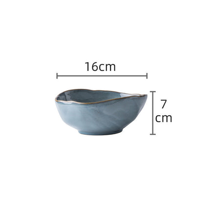 Personality Creative Irregular Ceramic Dishes G