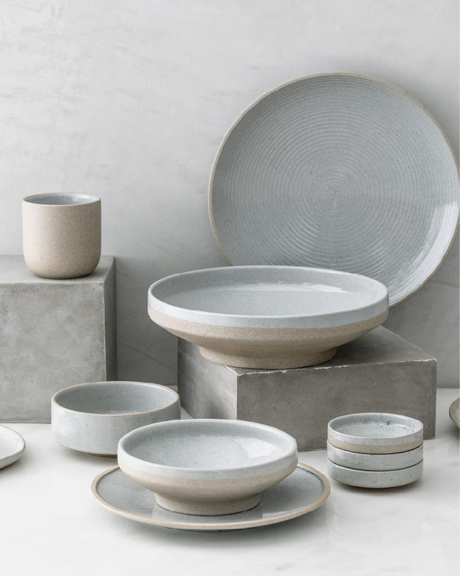Household Dinner Plate, Flat Plate, Bowl And Plate Set