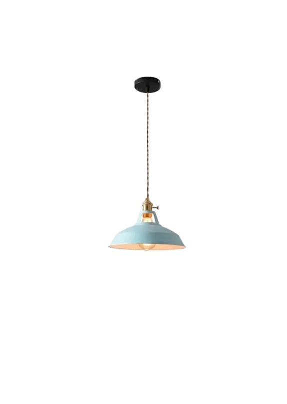 Retro Pendants Lampshade Blue