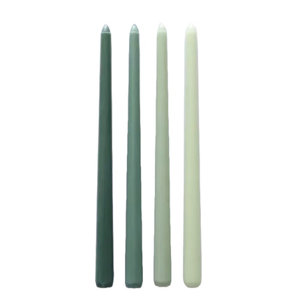 Colourful candles Green