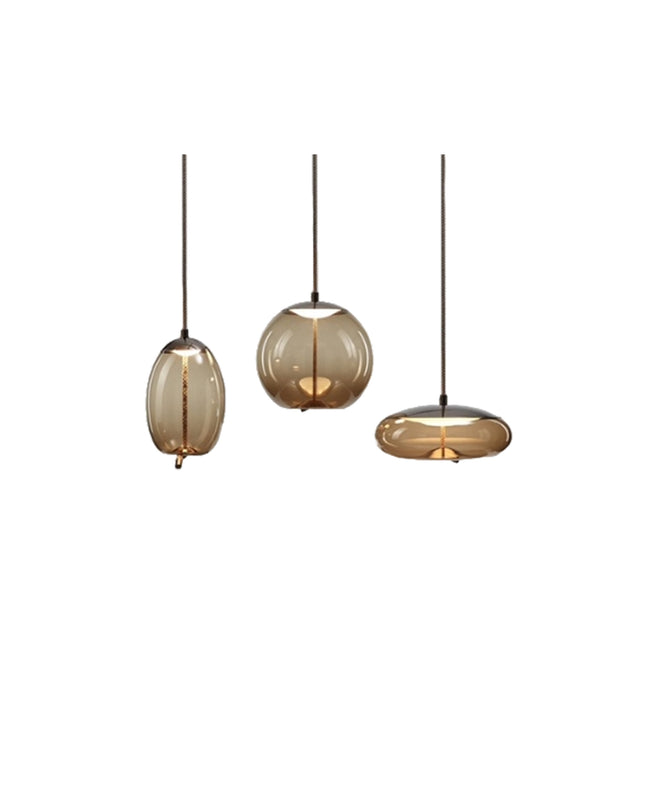 Dining Room Chandelier Glass Single Head
