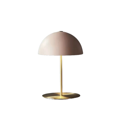 Danish Inspired Art Design Creative Mushroom Desk Lamp Beige