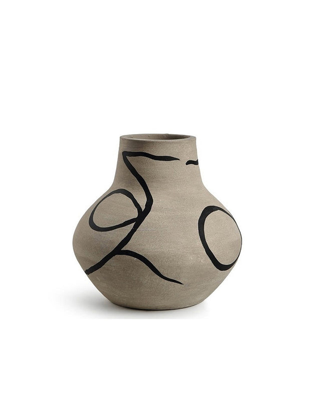 Nordic Style Handmade Ceramic Vase Model Room