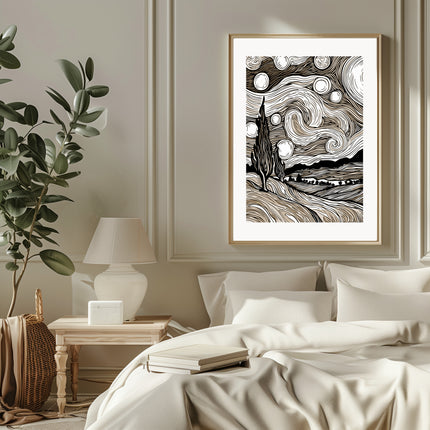Starry Night Poster
