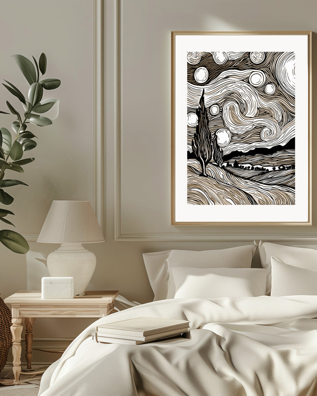 Starry Night Poster