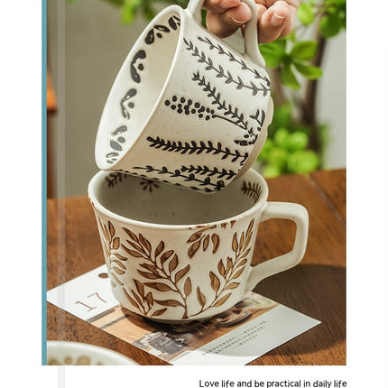 Minimalist Nordic Ceramic Home Hand-painted Mugs