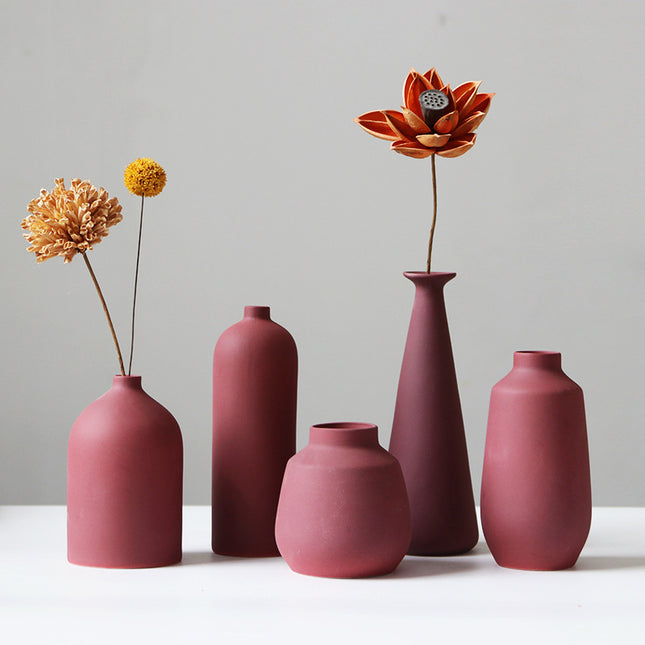 Morandi Vase Creative Dried Flower Decoration Nordic