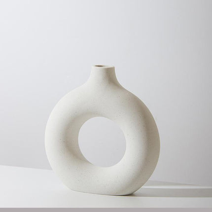 Round Vase Decoration Creative Ceramic Crafts