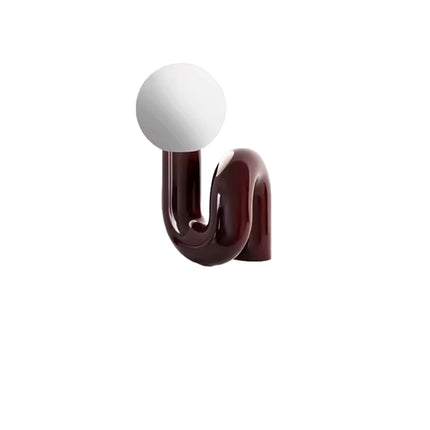 Nordic Postmodern Table Lamp Burgundy
