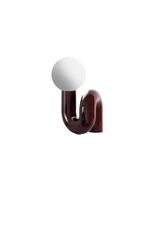 Nordic Postmodern Table Lamp Burgundy