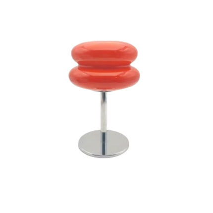 Bauhaus Macaron mushroom Glass Table Lamp Red