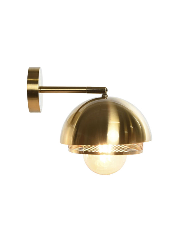Wall Lamp Golden Metal Iron
