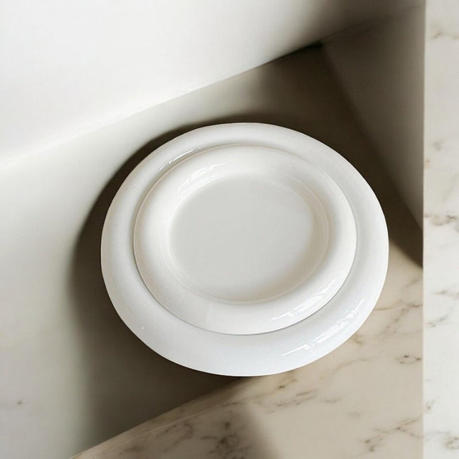 Chubby Round Plate Cutlery