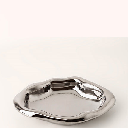 Simple And Creative Decoration Dessert Plate Ceramic Jewelry B
