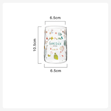 Original Printing Glass Heat Resistant Glasshousehold Creative Glass Creative Glass Water Glass Medium