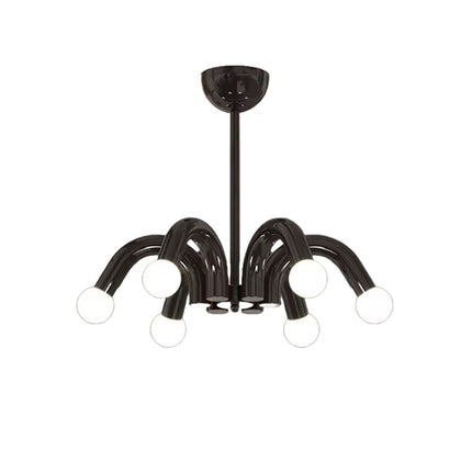 Modern Art Deco Pendant Lamp Black