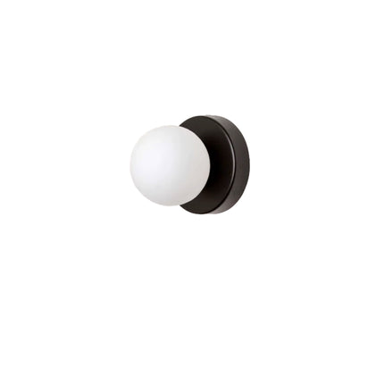 Macaron LED Wall Lamp Mini Glass Black