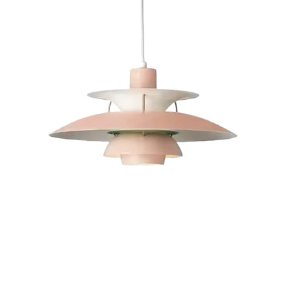 Modern Umbrella Simple Led Pendant Lights Light Pink
