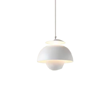 Semicircle Modern Hanging Lamp White Warm white