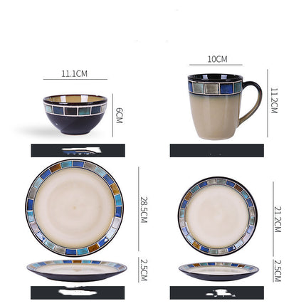 Dish Dishes Western-style Household Dishes Fruit Dishes Flat Dishes Nordic Tableware I