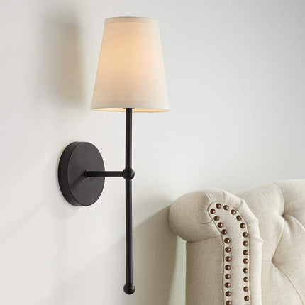 American Minimalist Wall Lamp Bedroom Modern Black