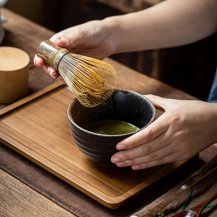 Tea Bowl Matcha Brushing Tea Tool Set Japanese Gift Box