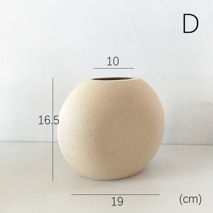 Nordic vase home flower arrangement D