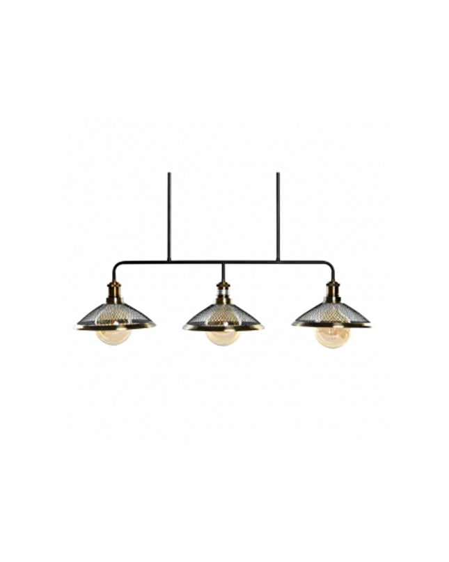 Ceiling Light Black Golden Metal Ceiling Light