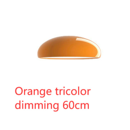 Danish Orange Restaurant Pendant Lamp Orange tricolor dimming 60cm