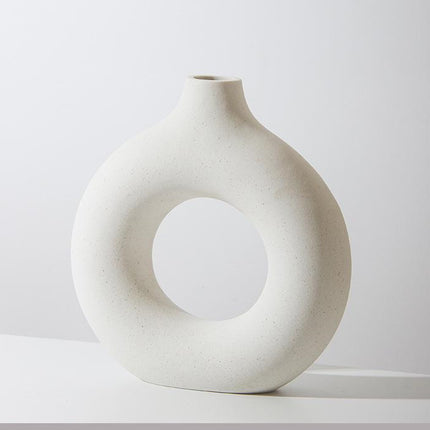 Round Vase Decoration Creative Ceramic Crafts