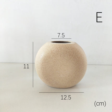 Nordic vase home flower arrangement E