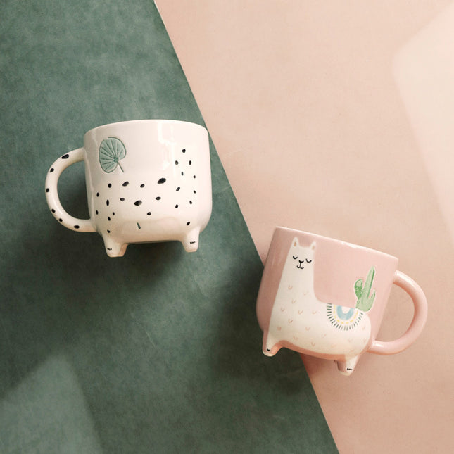 Animal Paradise Soft Cute Cup Cute Cartoon Alpaca Water Cup