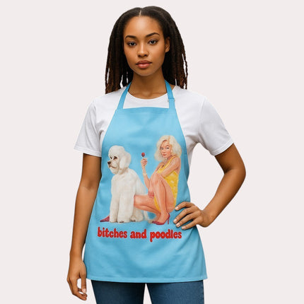 Apron “Bitches and Poodles”