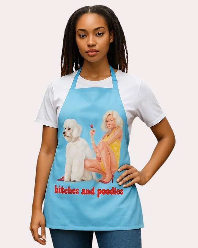 Apron “Bitches and Poodles”