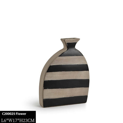 Nordic Style Handmade Ceramic Vase Model Room