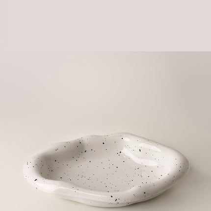 Simple And Creative Decoration Dessert Plate Ceramic Jewelry G