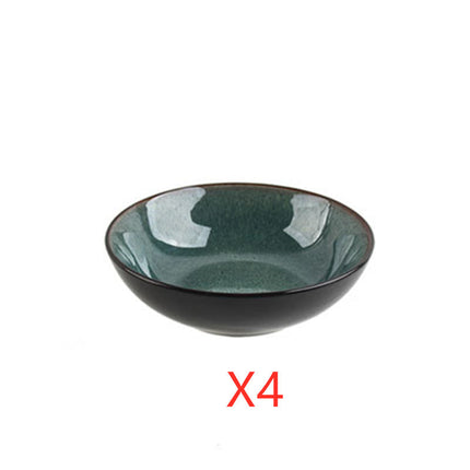 Retro bowls and plates Bowl 4pcs