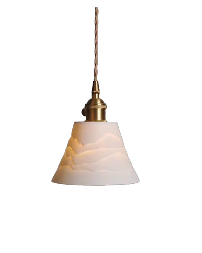 Japanese Style Vintage Ceramic Lamp