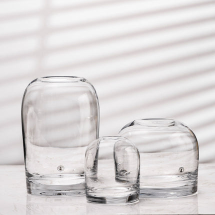 Simple Vase Creative Glass Living Room Dining Table Home Vase Vase