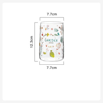 Original Printing Glass Heat Resistant Glasshousehold Creative Glass Creative Glass Water Glass High style