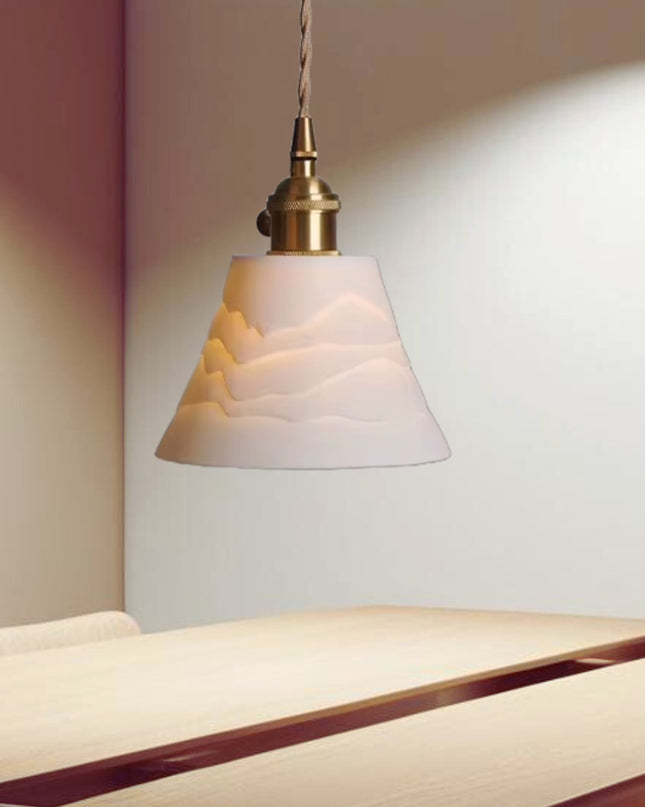 Japanese Style Vintage Ceramic Lamp