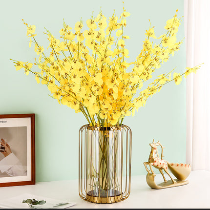 Dining Table Wrought Iron Vase Model Room Decoration Ornaments